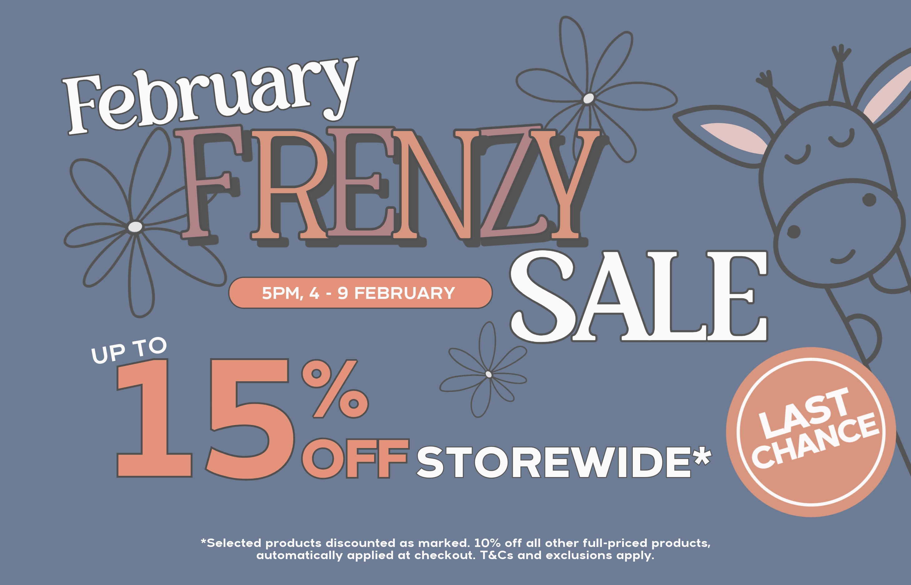 February Frenzy Sale
